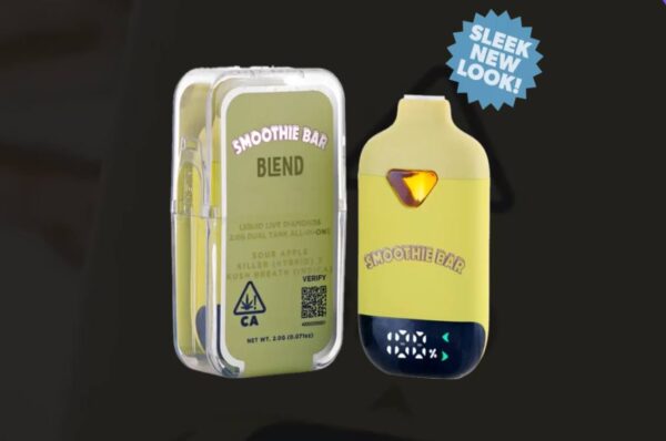 SMOOTHIE BAR DISPOSABLE SOUR APPLE KILLER AND KUSH BREATH
